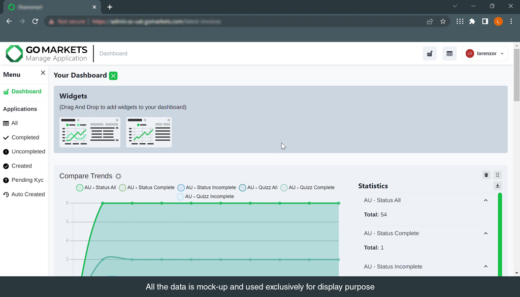 GoMarkets CS Tool